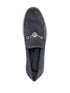 mocasines con placa de logotipo